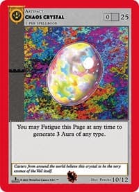 Chaos Crystal (Hopkinsville Goblin King) - Cryptid Nation: First Edition Tribal Theme Decks - MetaZoo card