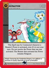 Distraction - Cryptid Nation: First Edition Tribal Theme Decks - MetaZoo card
