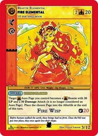 Fire Elemental - Cryptid Nation: First Edition Tribal Theme Decks - MetaZoo card