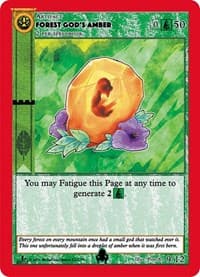 Forest God's Amber - Cryptid Nation: First Edition Tribal Theme Decks - MetaZoo card