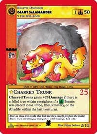 Giant Salamander - Cryptid Nation: First Edition Tribal Theme Decks - MetaZoo card