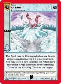 Icy Path - Cryptid Nation: First Edition Tribal Theme Decks - MetaZoo card