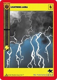 Lightning Aura - Cryptid Nation: First Edition Tribal Theme Decks - MetaZoo card