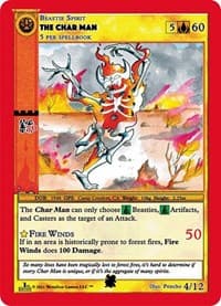 The Char Man - Cryptid Nation: First Edition Tribal Theme Decks - MetaZoo card