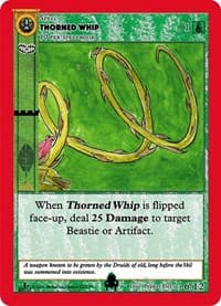 Thorned Whip - Cryptid Nation: First Edition Tribal Theme Decks - MetaZoo card