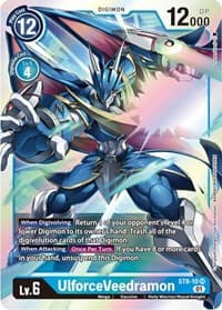UlforceVeedramon - Starter Deck 08: Ulforce Veedramon - Digimon Card Game card