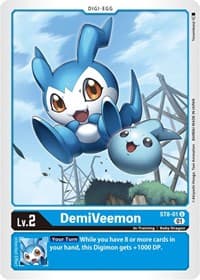 DemiVeemon - Starter Deck 08: Ulforce Veedramon - Digimon Card Game card