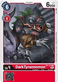 DarkTyrannomon - BT1-019 (Alternate Art) - Starter Deck 07: Gallantmon - Digimon Card Game card