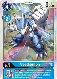 Veedramon - Starter Deck 08: Ulforce Veedramon - Digimon Card Game card