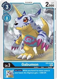 Gabumon - Starter Deck 08: Ulforce Veedramon - Digimon Card Game card