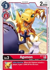 Agumon - Starter Deck 07: Gallantmon - Digimon Card Game card