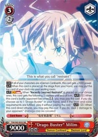 "Drago Buster" Milim - That Time I Got Reincarnated as a Slime Vol.2 - Weiss Schwarz card