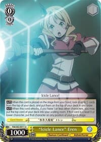 "Icicle Lance" Eren - That Time I Got Reincarnated as a Slime Vol.2 - Weiss Schwarz card