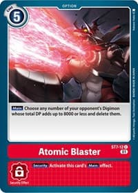 Atomic Blaster - Starter Deck 07: Gallantmon - Digimon Card Game card