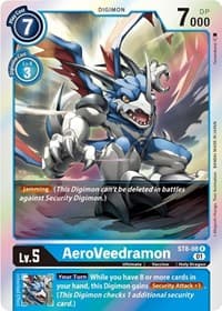 AeroVeedramon - Starter Deck 08: Ulforce Veedramon - Digimon Card Game card