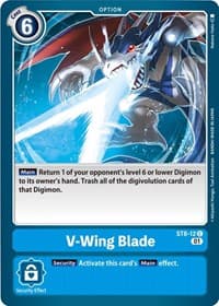 V-Wing Blade - Starter Deck 08: Ulforce Veedramon - Digimon Card Game card
