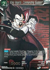 King Vegeta, Commanding Support (Championship Pack 2021 Vol.3) - Promotion Cards - Dragon Ball Super: Masters card