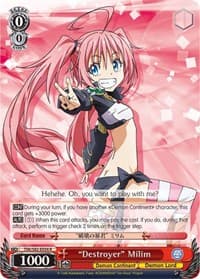 "Destroyer" Milim - That Time I Got Reincarnated as a Slime Vol.2 - Weiss Schwarz card