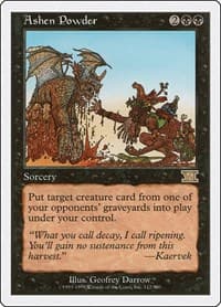 Ashen Powder - Classic Sixth Edition - Magic: The Gathering card