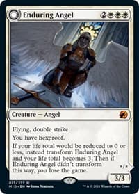 Enduring Angel - Innistrad: Midnight Hunt - Magic: The Gathering card