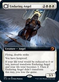 Enduring Angel (Extended Art) - Innistrad: Midnight Hunt - Magic: The Gathering card