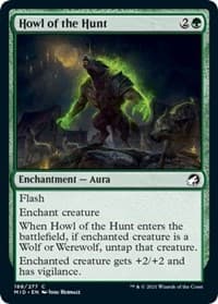 Howl of the Hunt - Innistrad: Midnight Hunt - Magic: The Gathering card