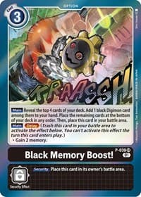 Black Memory Boost! - Digimon Promotion Cards - Digimon Card Game card