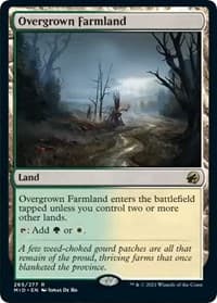 Overgrown Farmland - Innistrad: Midnight Hunt - Magic: The Gathering card