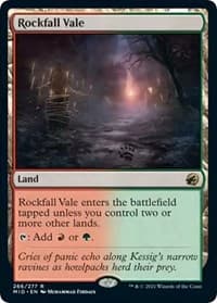 Rockfall Vale - Innistrad: Midnight Hunt - Magic: The Gathering card