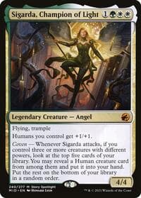 Sigarda, Champion of Light - Innistrad: Midnight Hunt - Magic: The Gathering card