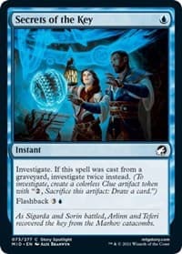 Secrets of the Key - Innistrad: Midnight Hunt - Magic: The Gathering card