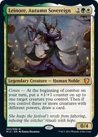 Leinore, Autumn Sovereign - Commander: Innistrad: Midnight Hunt - Magic: The Gathering card