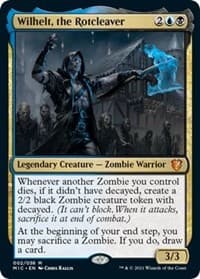 Wilhelt, the Rotcleaver - Commander: Innistrad: Midnight Hunt - Magic: The Gathering card