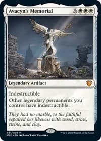 Avacyn's Memorial - Commander: Innistrad: Midnight Hunt - Magic: The Gathering card