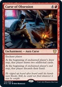 Curse of Obsession - Commander: Innistrad: Midnight Hunt - Magic: The Gathering card