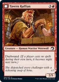 Tavern Ruffian - Innistrad: Midnight Hunt - Magic: The Gathering card