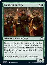 Candlelit Cavalry - Innistrad: Midnight Hunt - Magic: The Gathering card