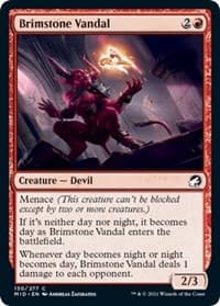 Brimstone Vandal - Innistrad: Midnight Hunt - Magic: The Gathering card