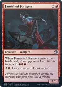 Famished Foragers - Innistrad: Midnight Hunt - Magic: The Gathering card
