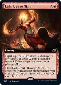 Light Up the Night (Extended Art) - Innistrad: Midnight Hunt - Magic: The Gathering card