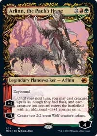 Arlinn, the Pack's Hope (Showcase) - Innistrad: Midnight Hunt - Magic: The Gathering card