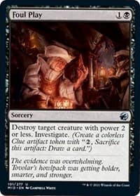 Foul Play - Innistrad: Midnight Hunt - Magic: The Gathering card