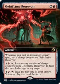 Geistflame Reservoir (Extended Art) - Innistrad: Midnight Hunt - Magic: The Gathering card