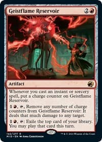 Geistflame Reservoir - Innistrad: Midnight Hunt - Magic: The Gathering card