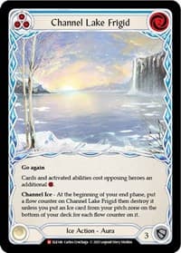 Channel Lake Frigid - Tales of Aria - Flesh and Blood TCG card