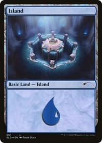 Island (551) - Secret Lair Drop Series - Magic: The Gathering card