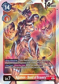 Agumon - Bond of Bravery - Double Diamond - Digimon Card Game card