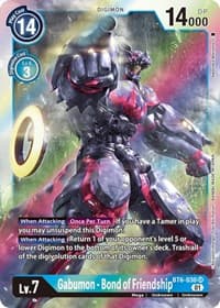 Gabumon - Bond of Friendship - Double Diamond - Digimon Card Game card