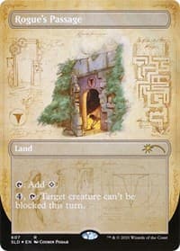 Rogue's Passage (607) - Secret Lair Drop Series - Magic: The Gathering card