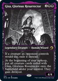 Gisa, Glorious Resurrector (Showcase) - Innistrad: Midnight Hunt - Magic: The Gathering card